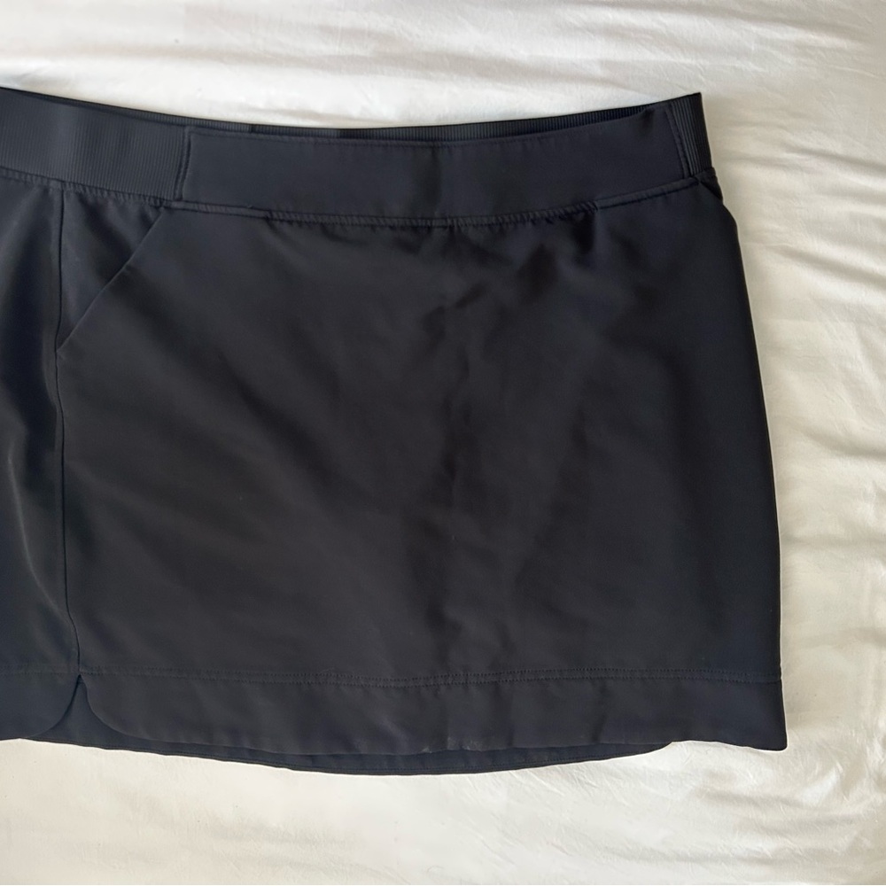 Black Athletic Skort